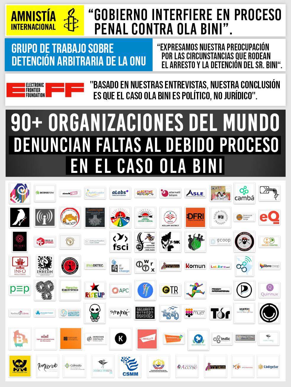 90+ organizations
